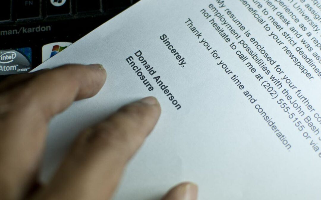 Lettre de motivation en anglais – Assistant Chef de Produit